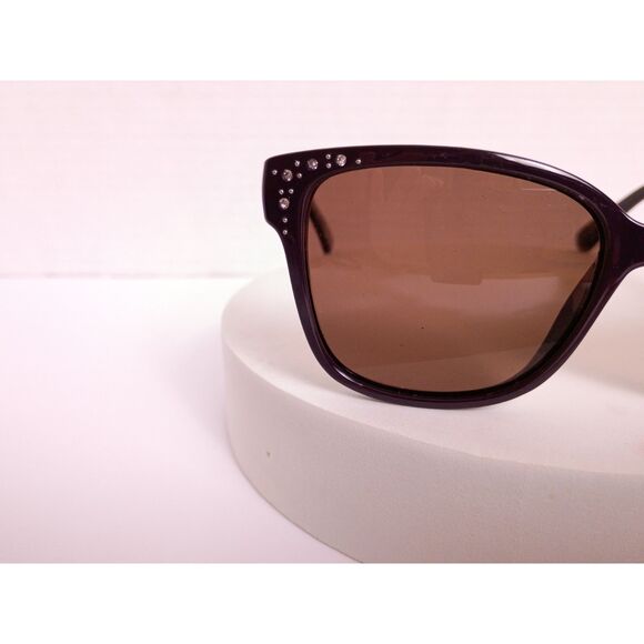 Foster Grant UN1018 Annalise Polarized with Rhinestone Accents Sunglasses - Picture 6 of 15